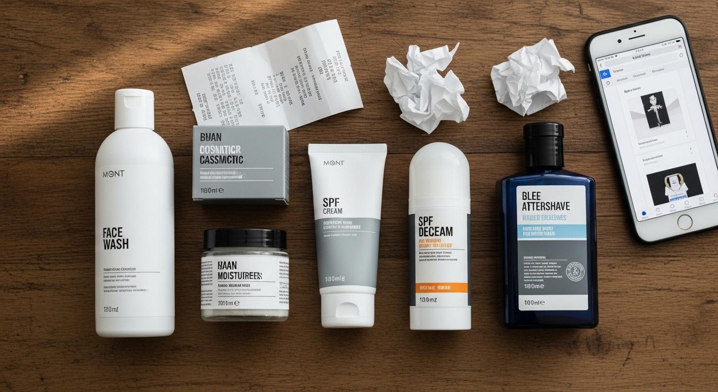 남자 기초화장품 내돈내산