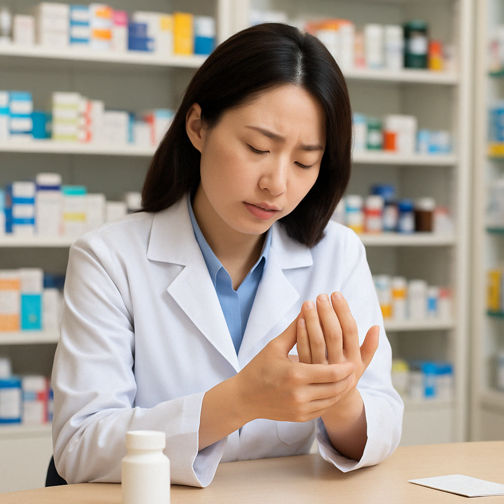 약사가 주의할 손가락 관절통