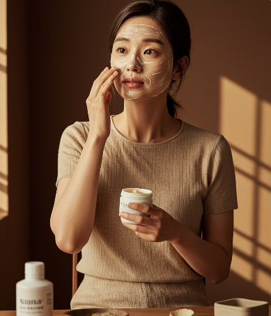 들깨가루 효능 : 피부 미용, 뼈 건강