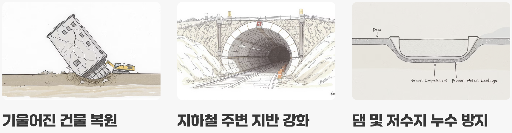 우리 생활 속 SGR 공법