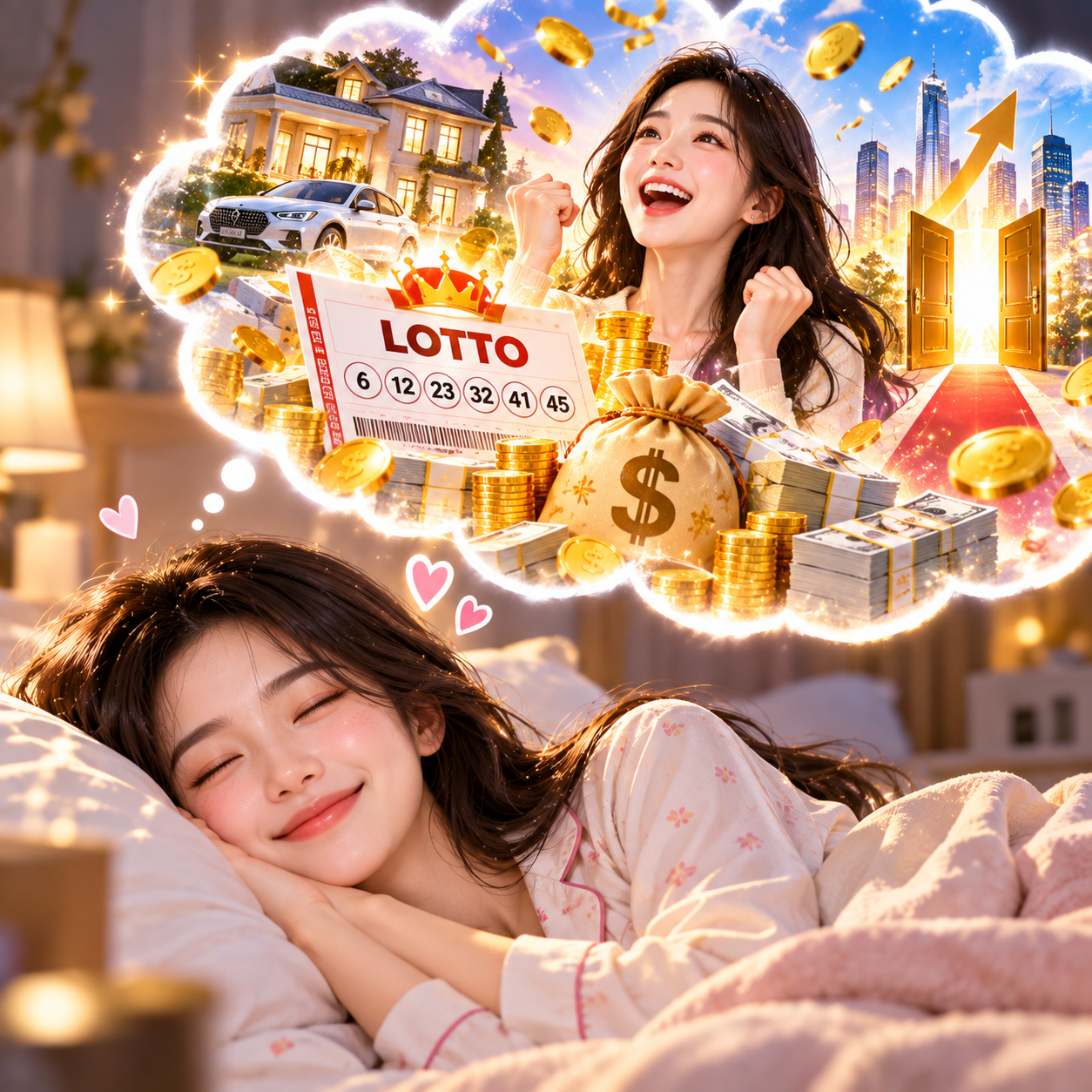 당첨금을 받는 꿈