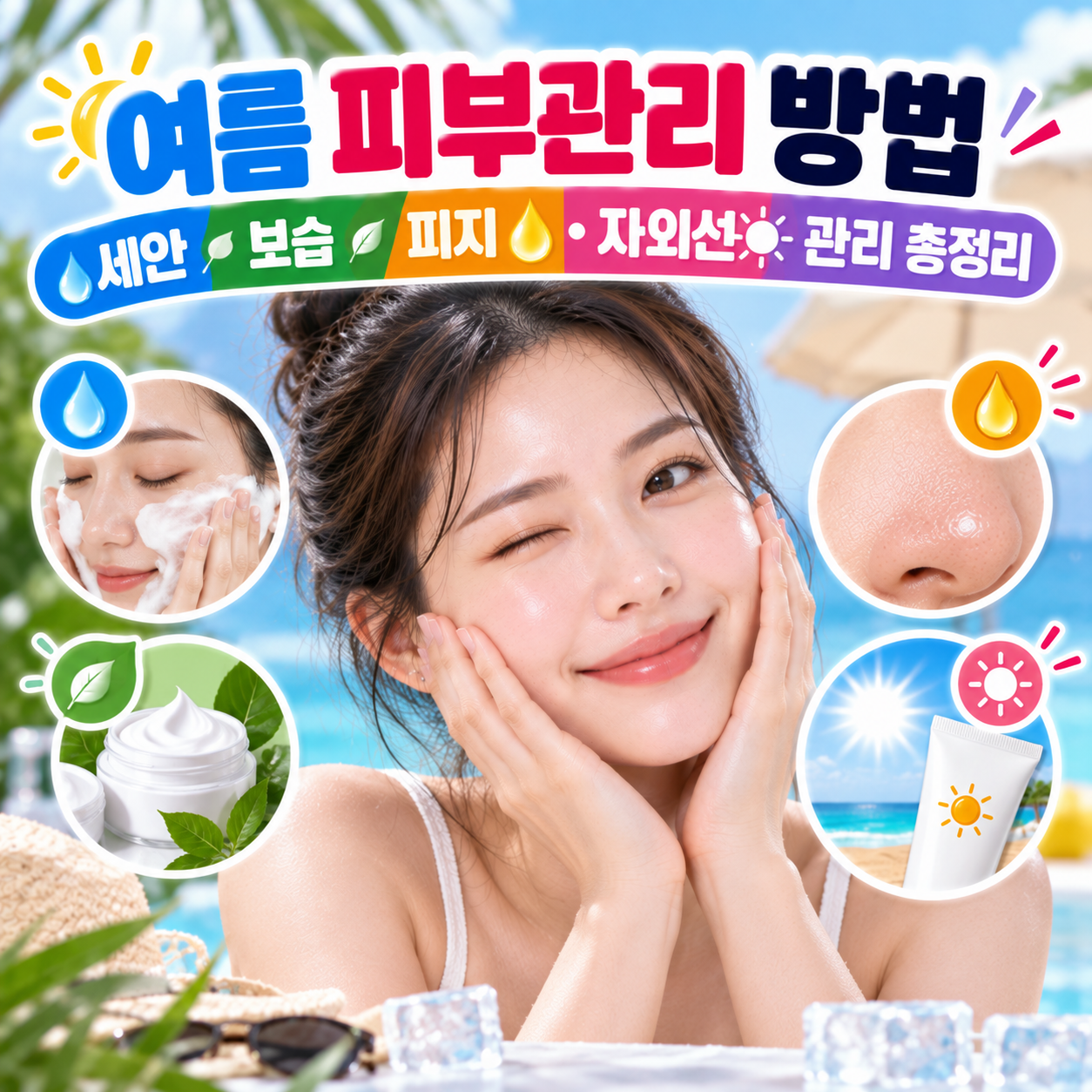 여름 피부관리 방법