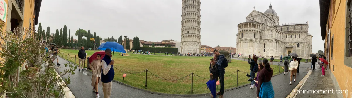 피렌체-피사-피사의사탑-도착-전경