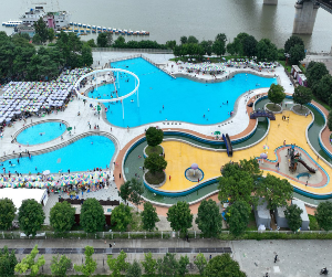 한강 수영장 야간 개장