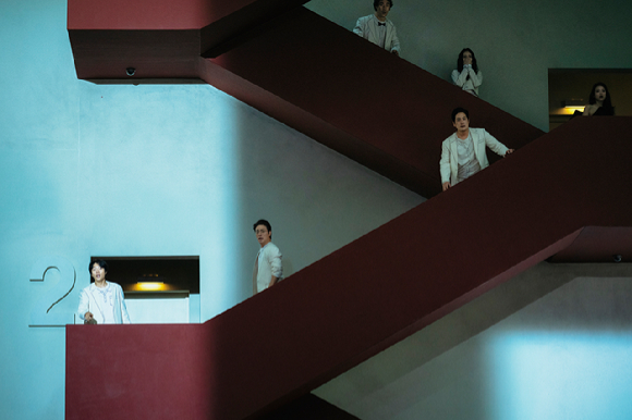 배우 류준열, 박정민, 박해준 등이 넷플릭스 시리즈 '더 에이트 쇼'(감독 한재림)에서 열연하고 있다. [사진=넷플릭스]