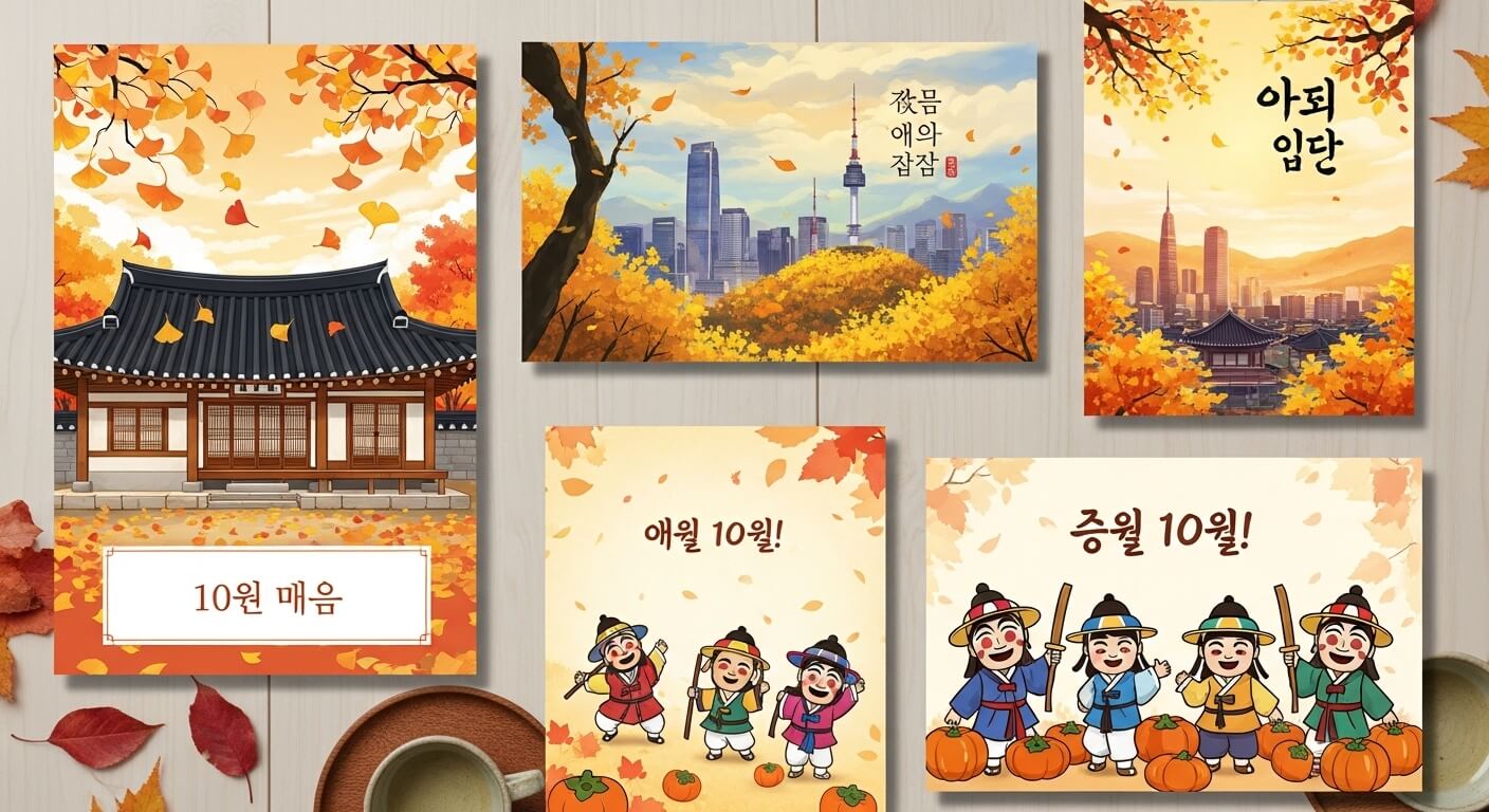 10월 가을 인사말 모음
