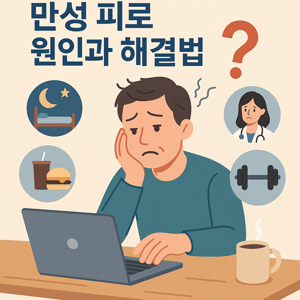 만성 피로 원인과 해결법｜지속되는 피로감, 혹시 질병 신호일까?