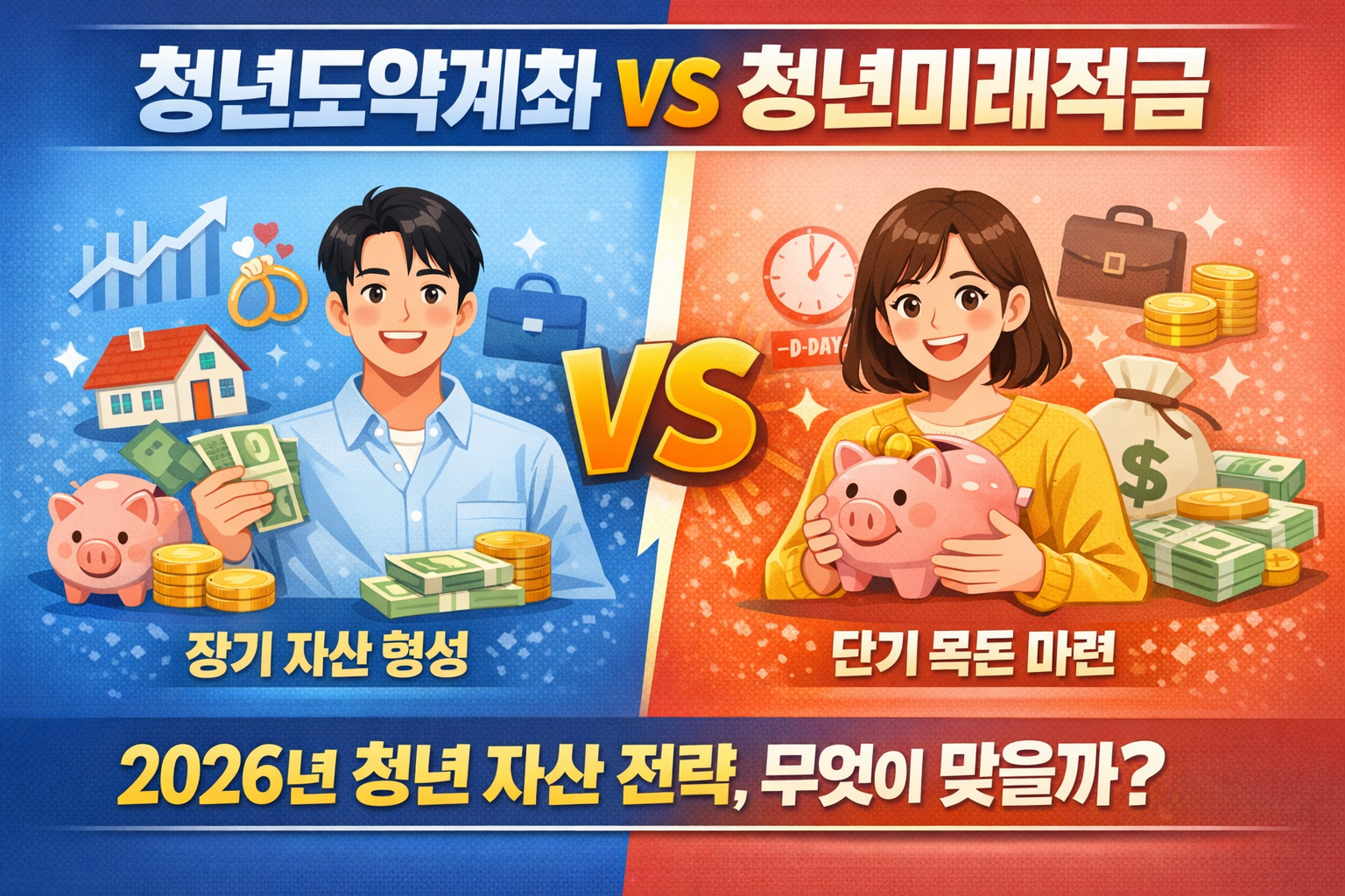 청년도약계좌 vs 청년미래적금 비교