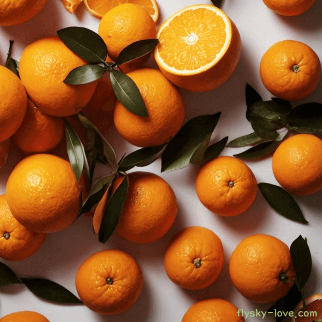 오렌지 고르는 법