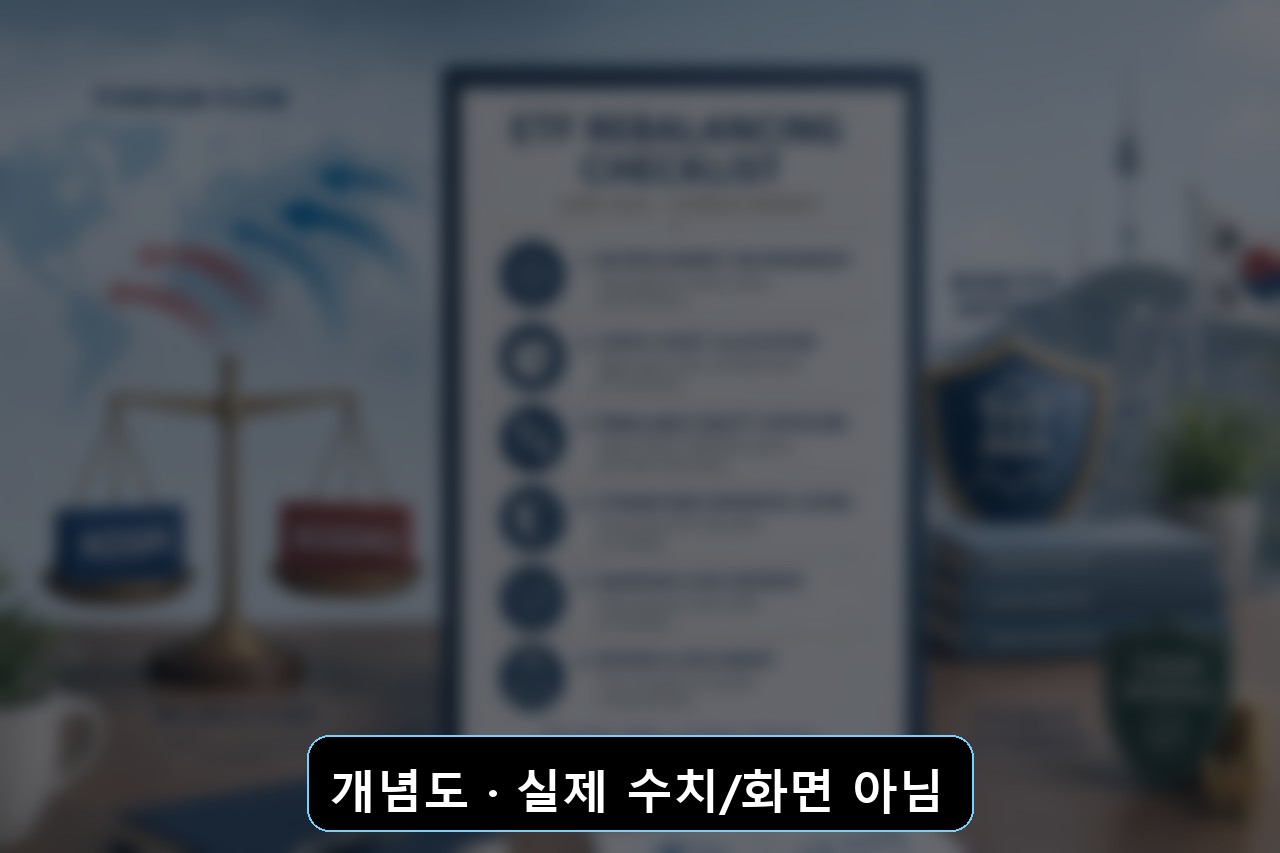 외국인 기관 수급 2026 ETF 리밸런싱 체크리스트