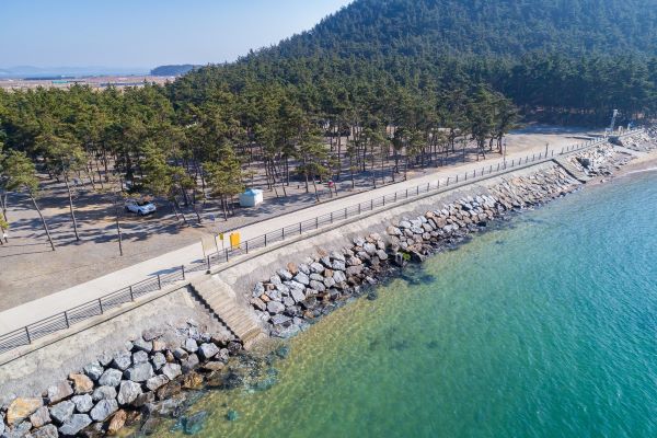 송림캠핑장외부