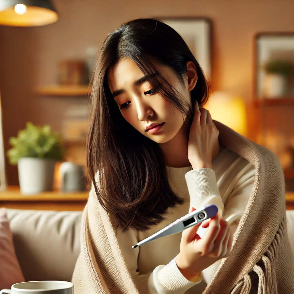 미열나는여자