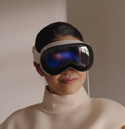 알트태그-비전 프로의 전면 유리