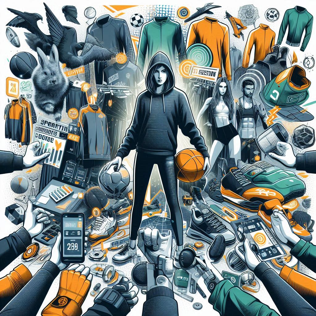 직장인 스포츠웨어 배경