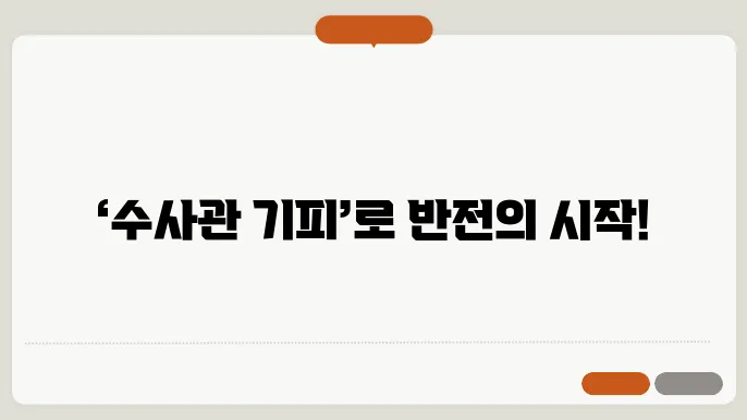 기피 신청 처리 과정