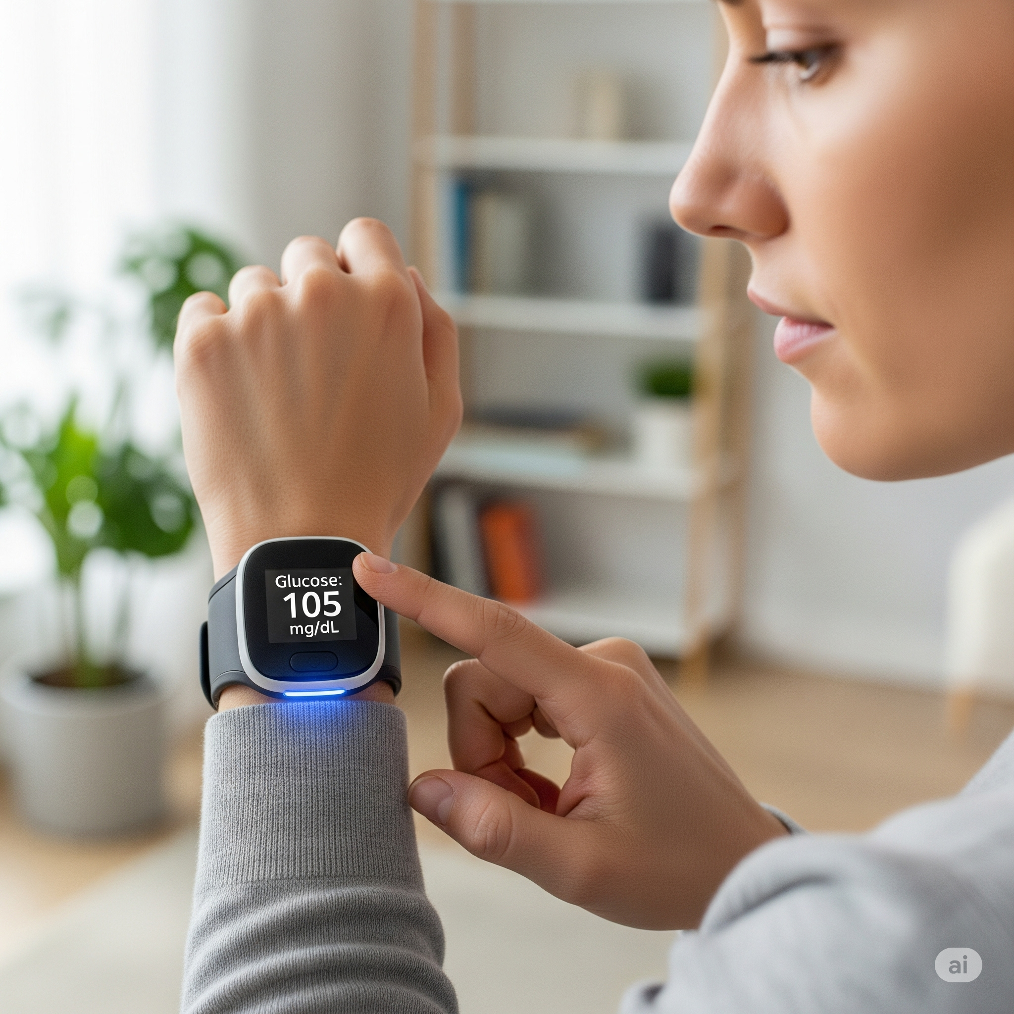 무채혈 혈당측정기