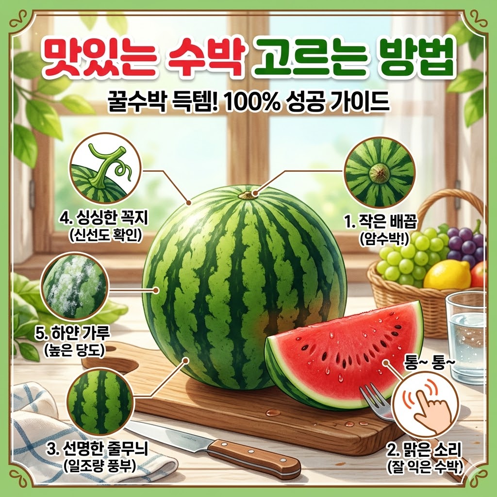 수박 고르는 방법
