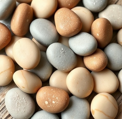 옥돌자갈한과그림