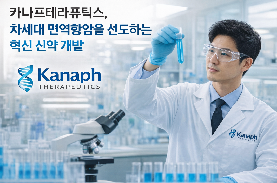 카나프테라퓨틱스, 면역항암 신약으로 바이오 시장 선도하는 법