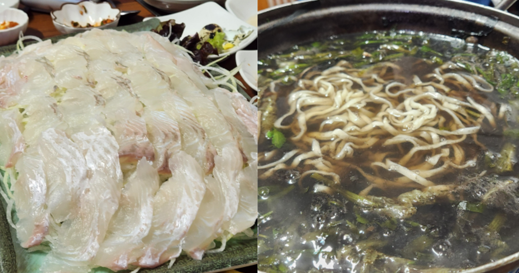 회랑 칼국수 사진