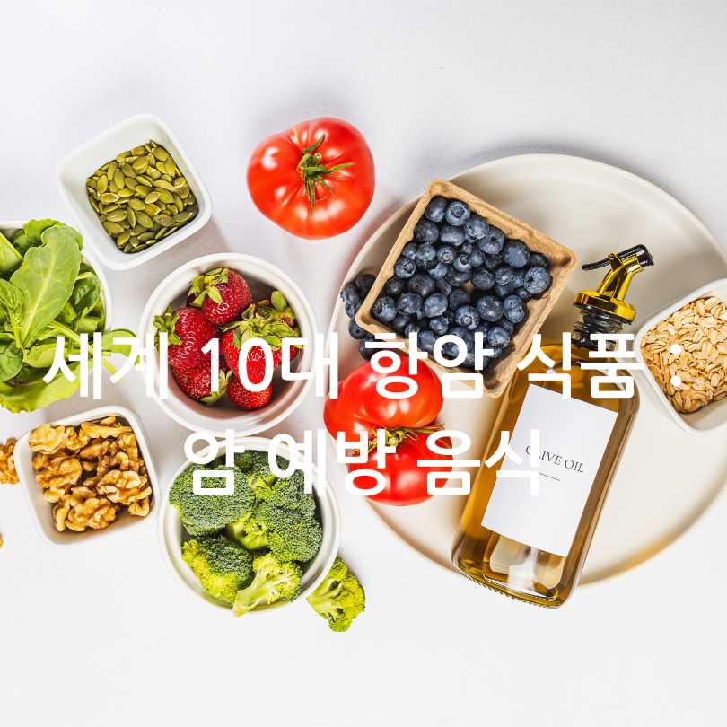 세계10대 항암식품