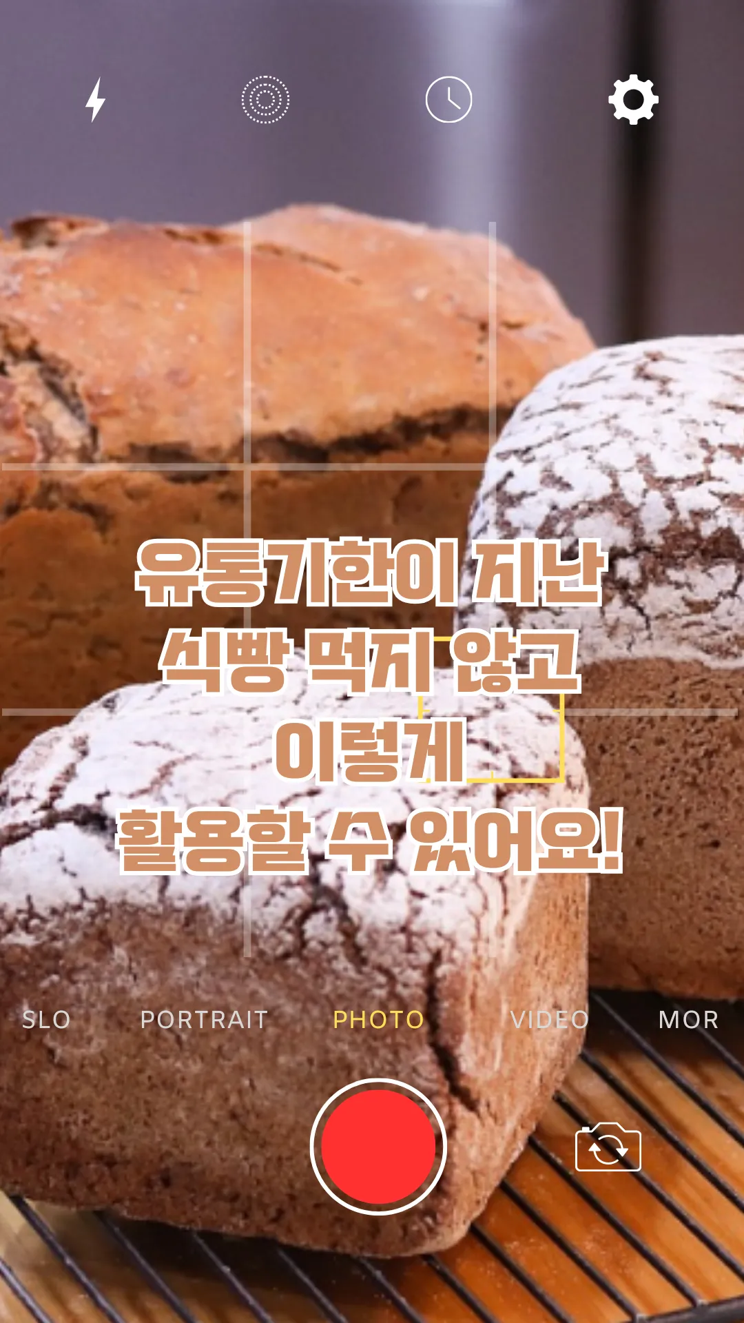 유통기한이 지난 식빵 재활용법
