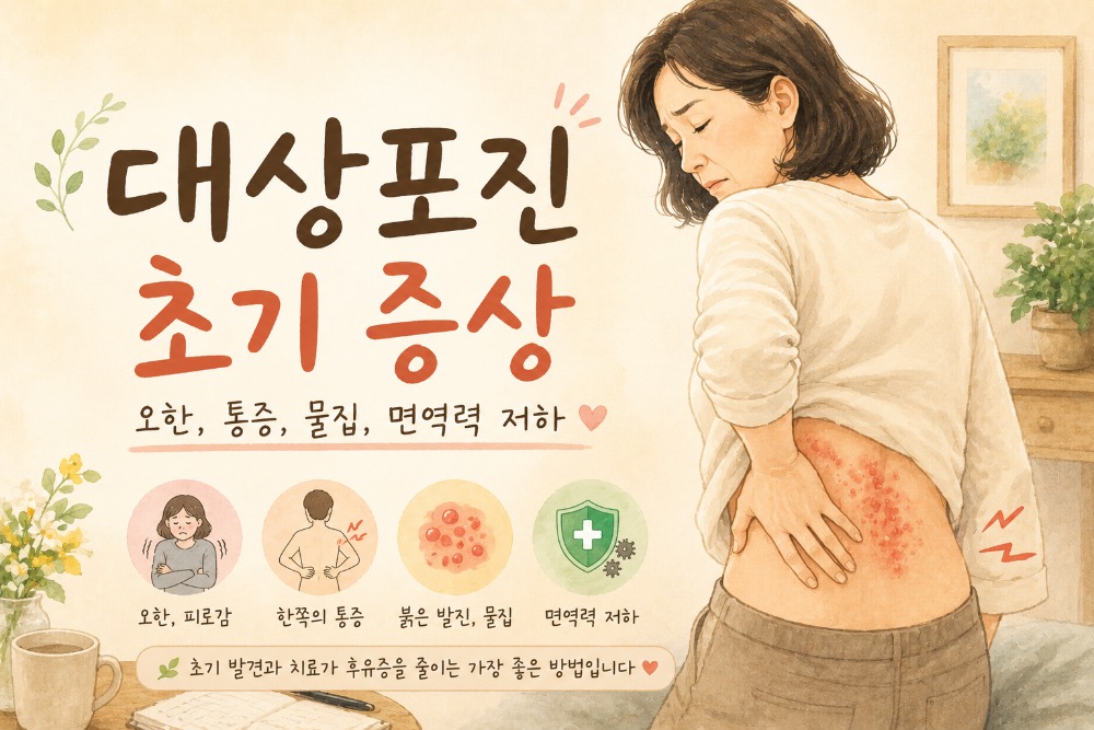 대상포진 초기증상