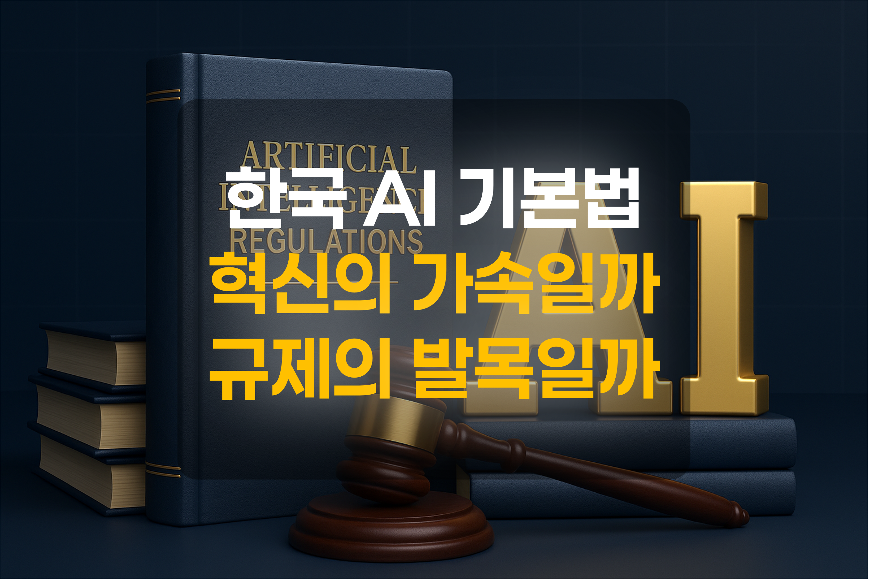 AI법률을 형상화한 그림