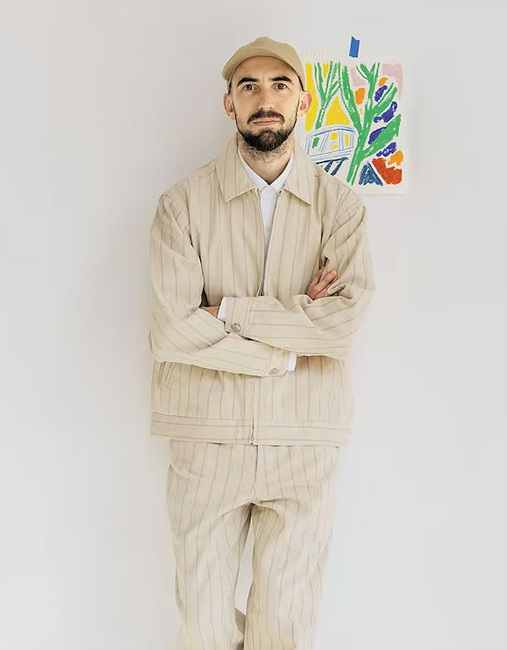 프랑스 아티스트 알렉상드르 뱅자맹 나베 사진