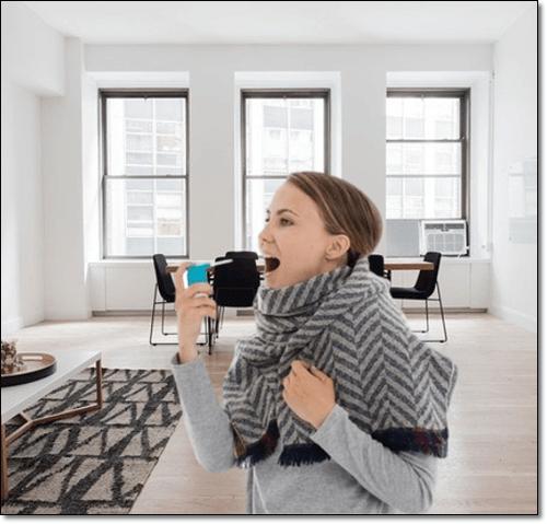 역류성 인후두염 여성