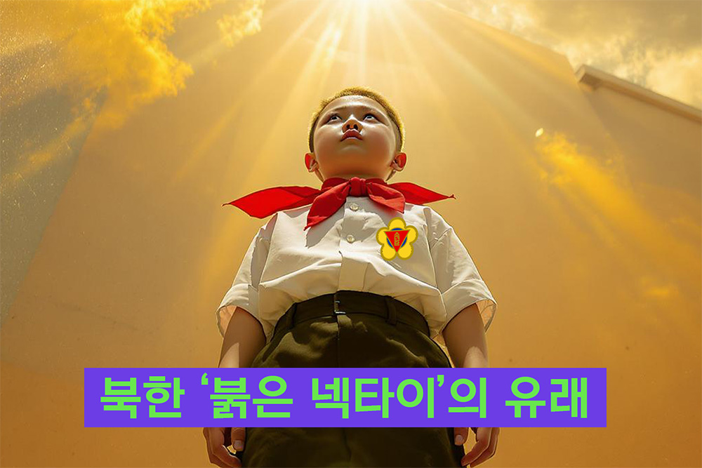 조선소년단 붉은넥타이