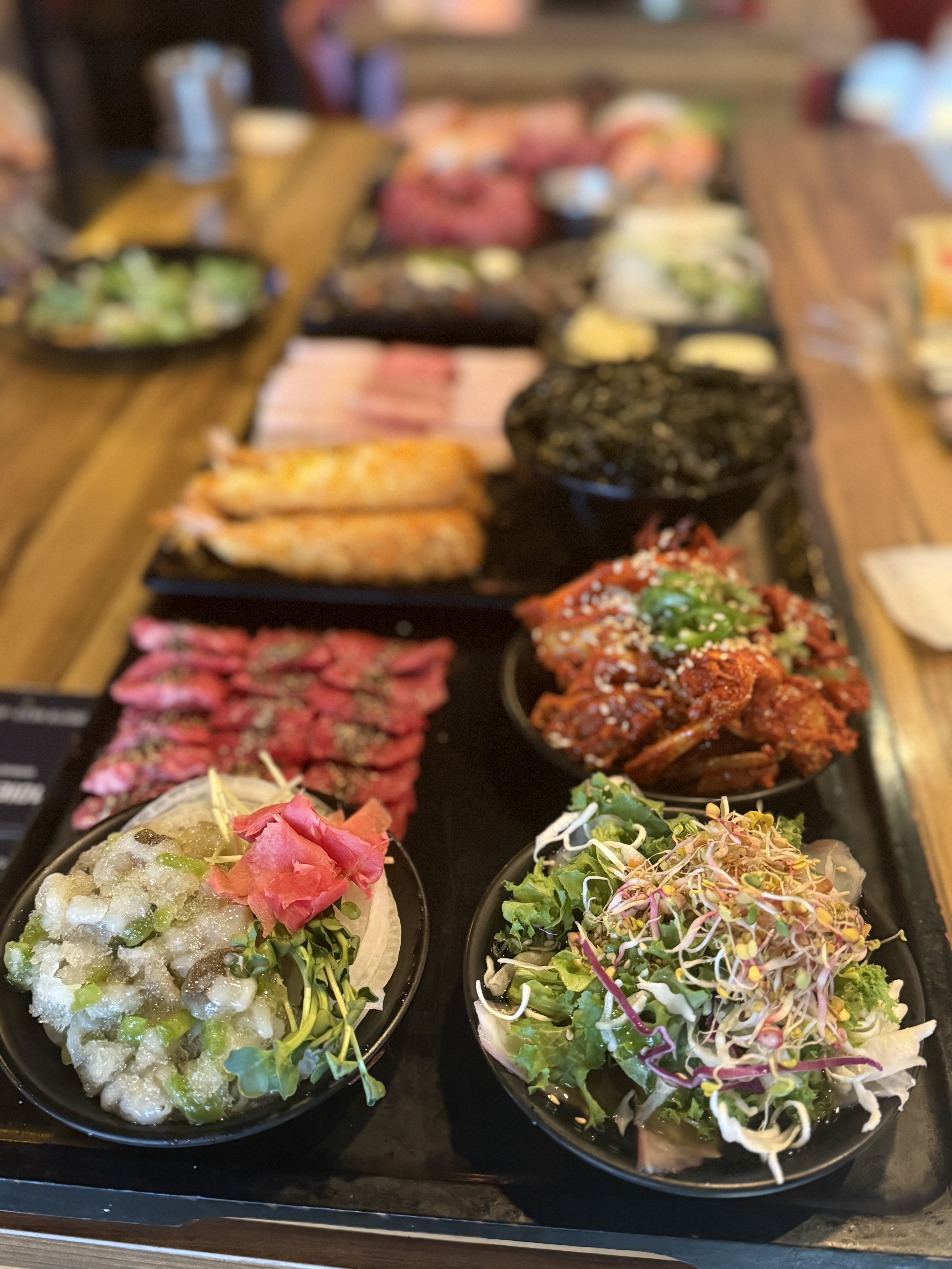 1M 무한리필 한 접시