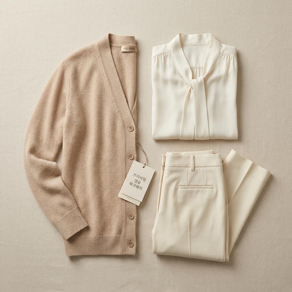 우아한 50대를 위한 캡슐 워드롭 구성