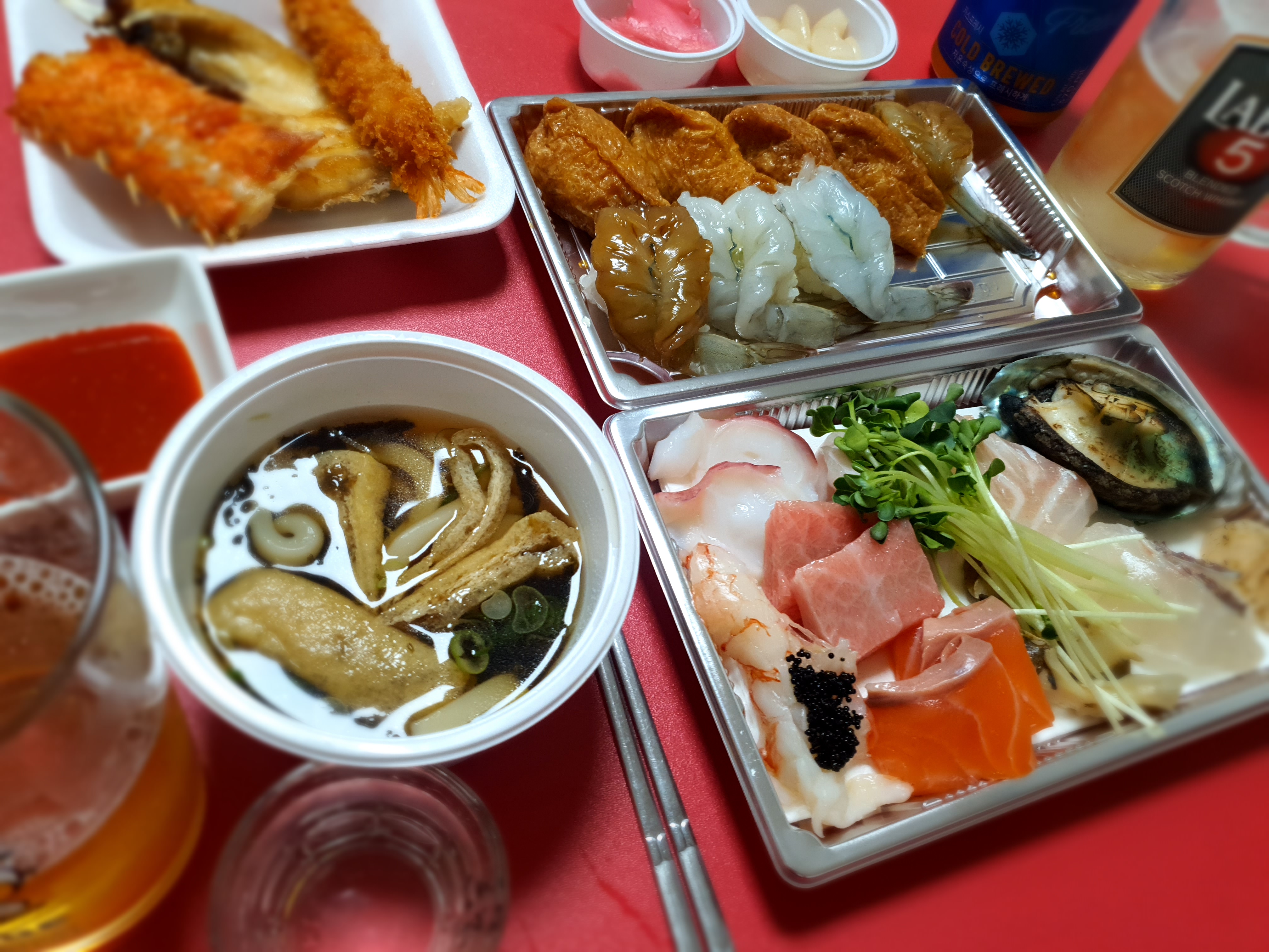 푸짐합니다.