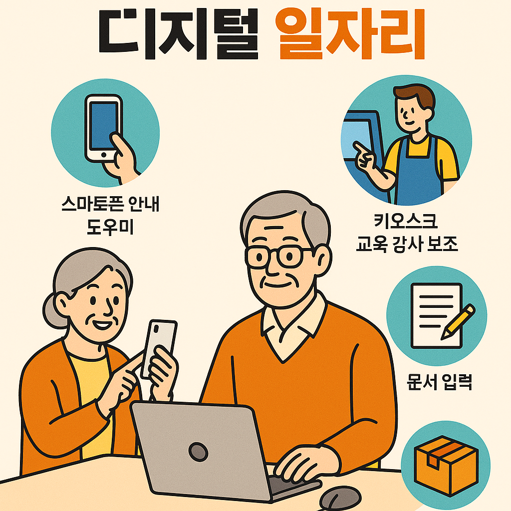 시니어 맞춤 디지털 일자리 총정리 : 60대도 가능한 온라인 재택근무 일자리