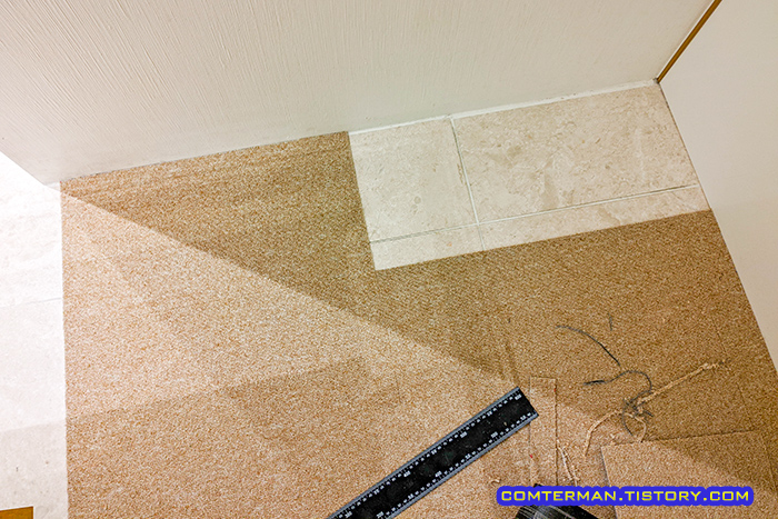 타일카페트 직접 설치