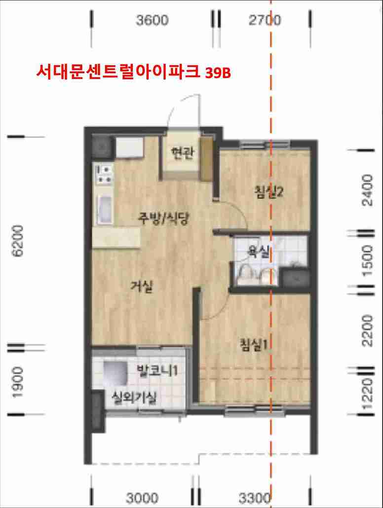 서대문센트럴아이파트-39B-평면도