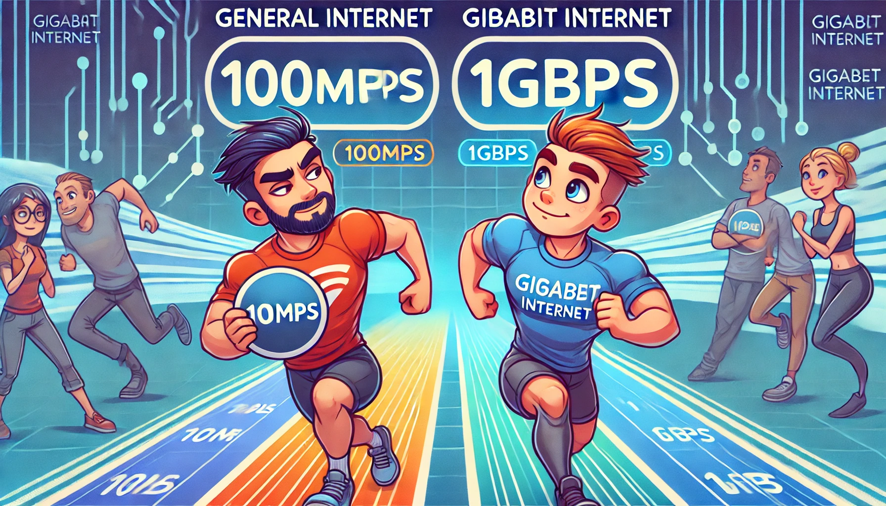 기가 인터넷 vs 일반 인터넷 속도, 가격, 용도 총정리! 내게 맞는 인터넷은