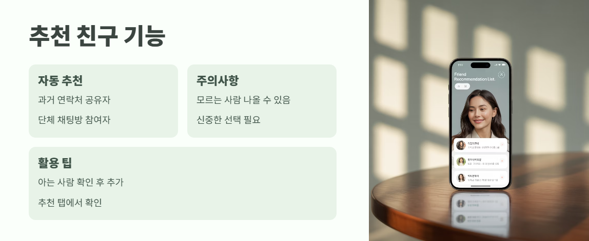 카톡 친구추가하는법 간단 요약 5