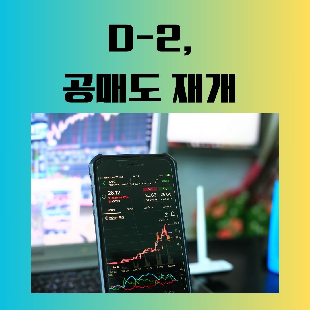D-2, 17개월 만에 공매도 재개