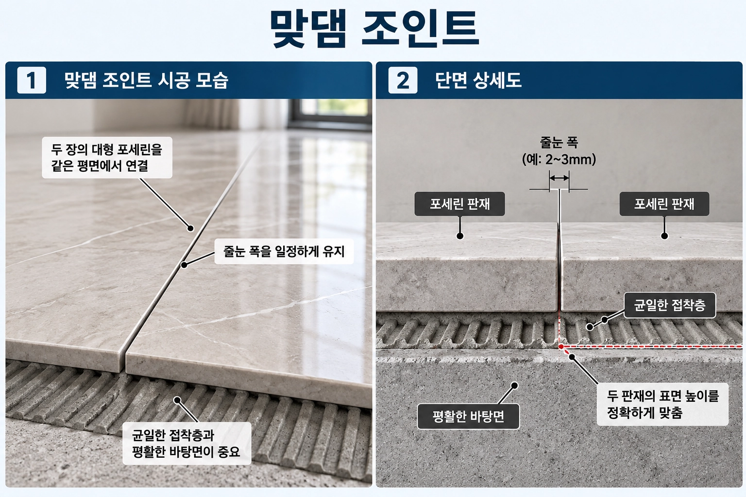 맞댐 조인트
