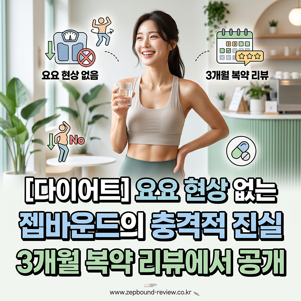 요요 없는 젭바운드, 3개월 투약 후기에서 밝혀진 충격적 진실