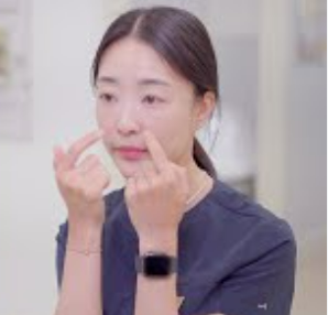 코막힘-지압