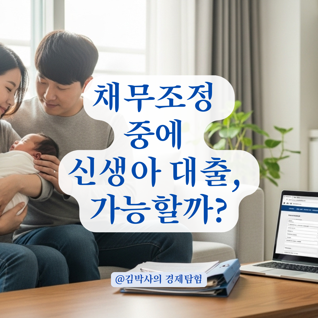 부부 중 한 명이 채무조정 중이라면? 신생아 특례대출 신청 전 꼭 알아야 할 핵심 기준.