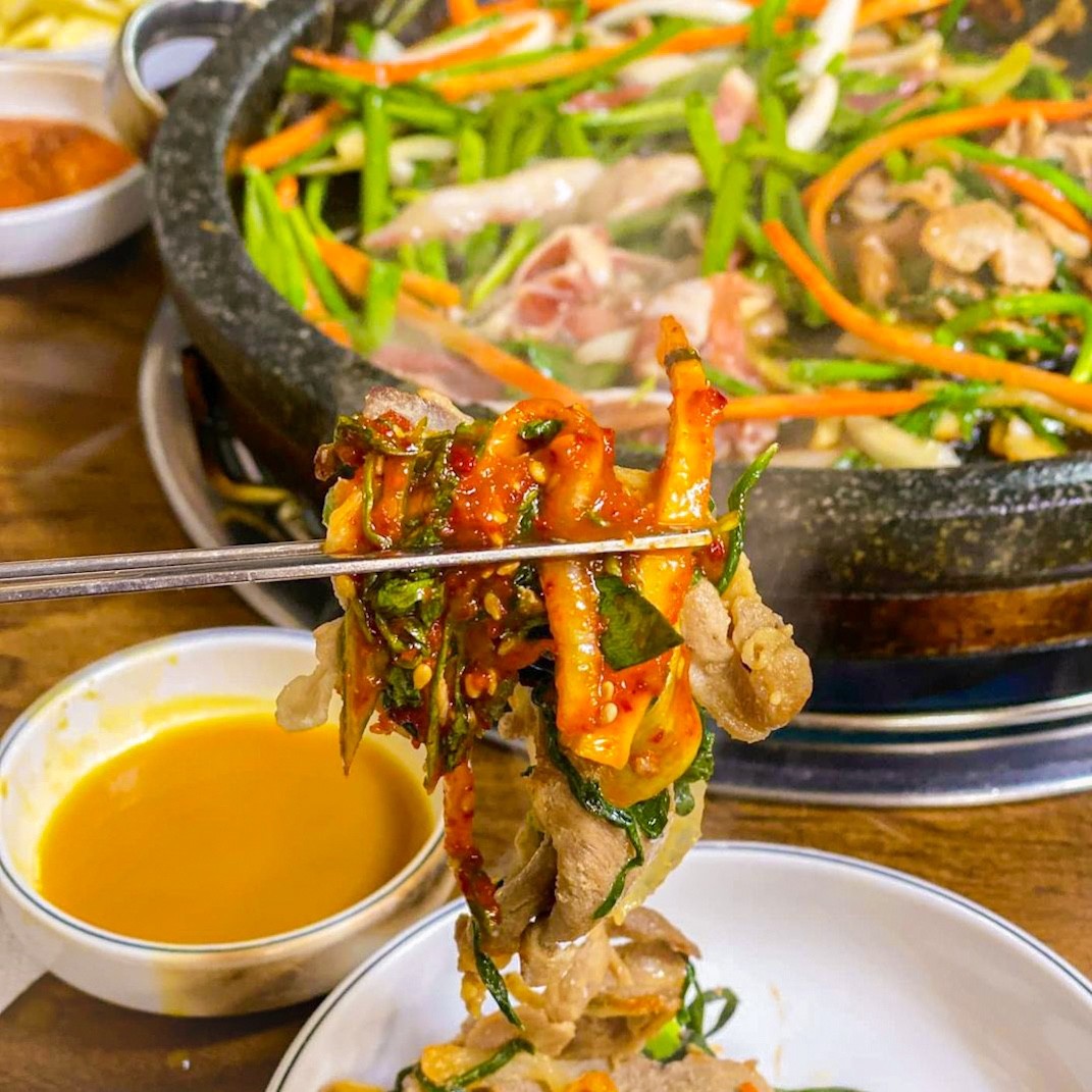 생생정보통 오리감자탕 오리불고기 골목오리집 사진