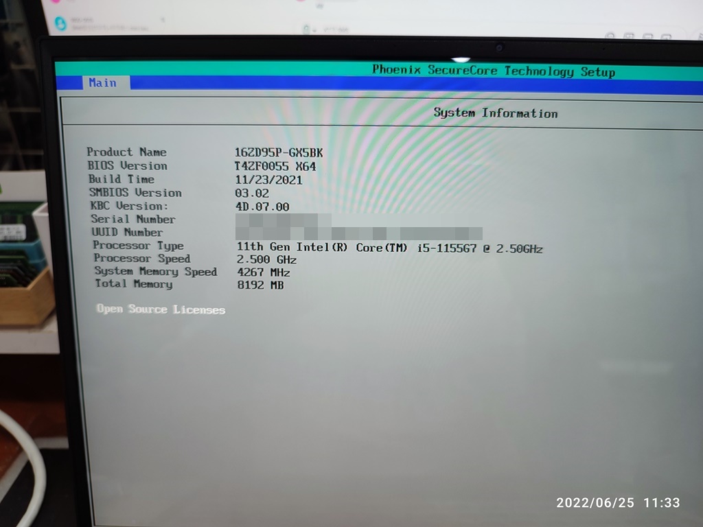 16ZD95P-GX5BK