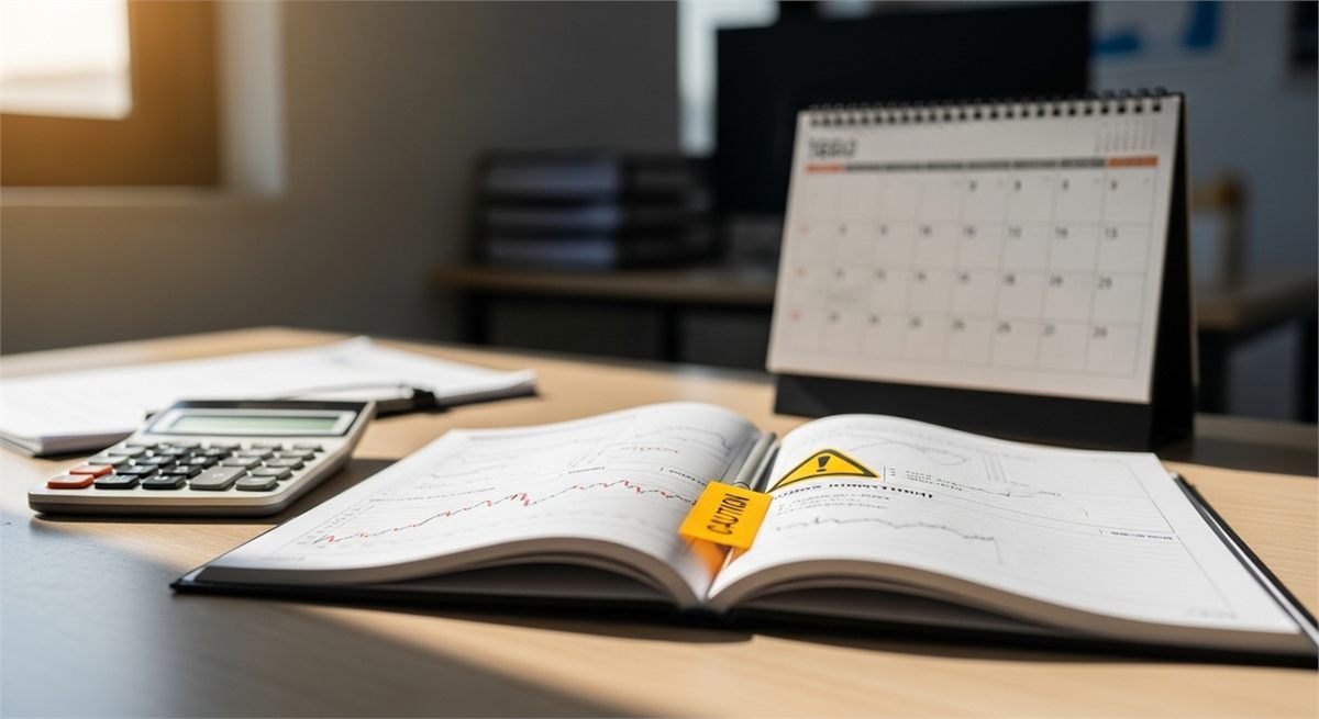 공모주 청약 전 주의사항을 점검하는 상징 장면