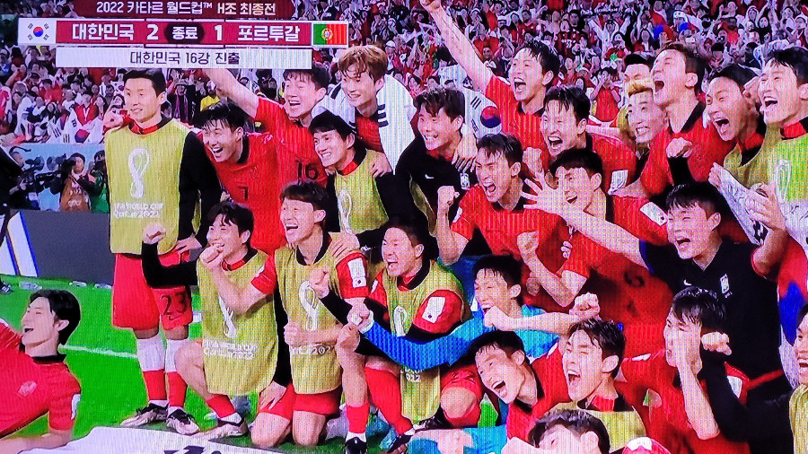 대한민국 카타르월드컵 16강진출 확정