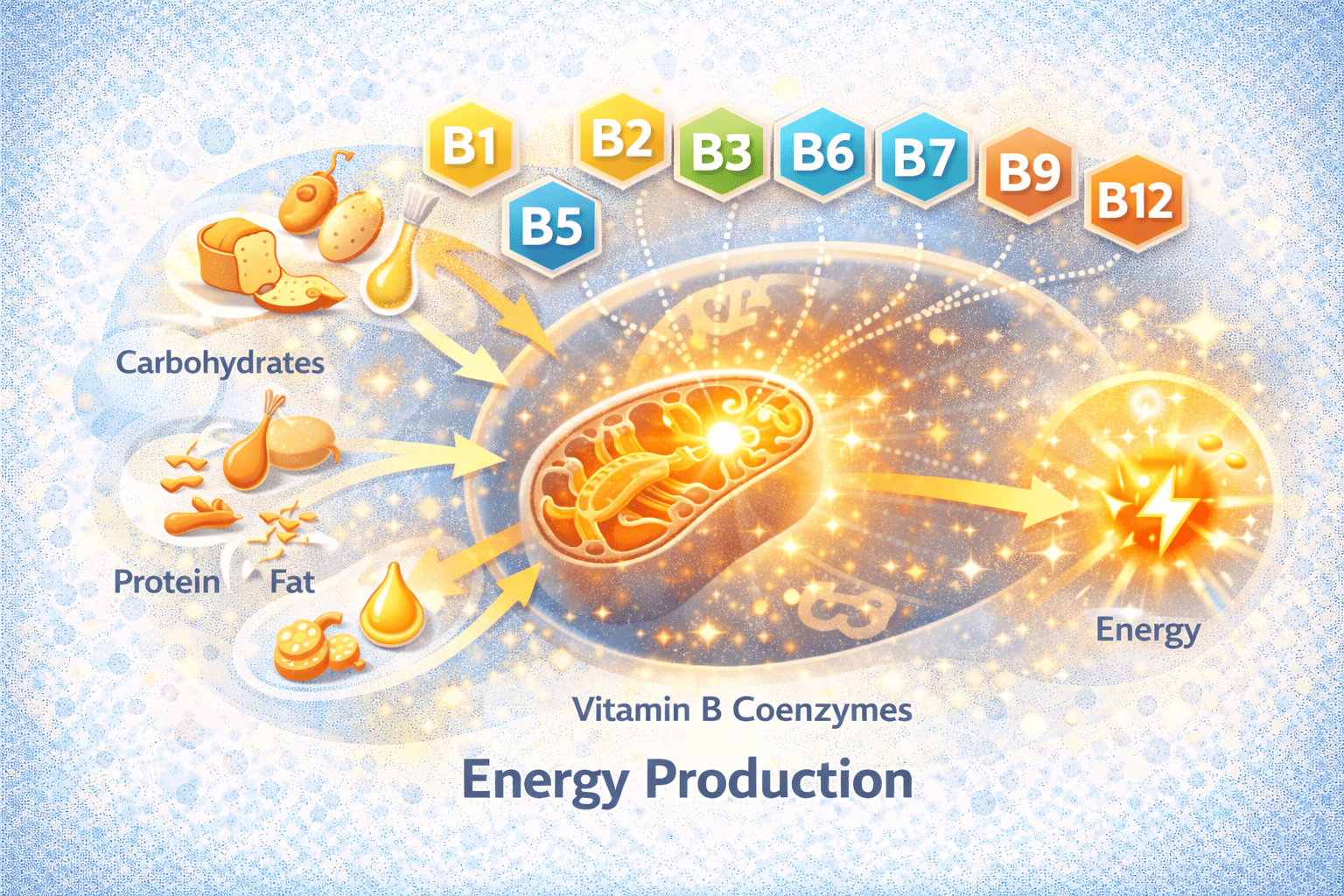 에너지 생성과 비타민B군의 역할