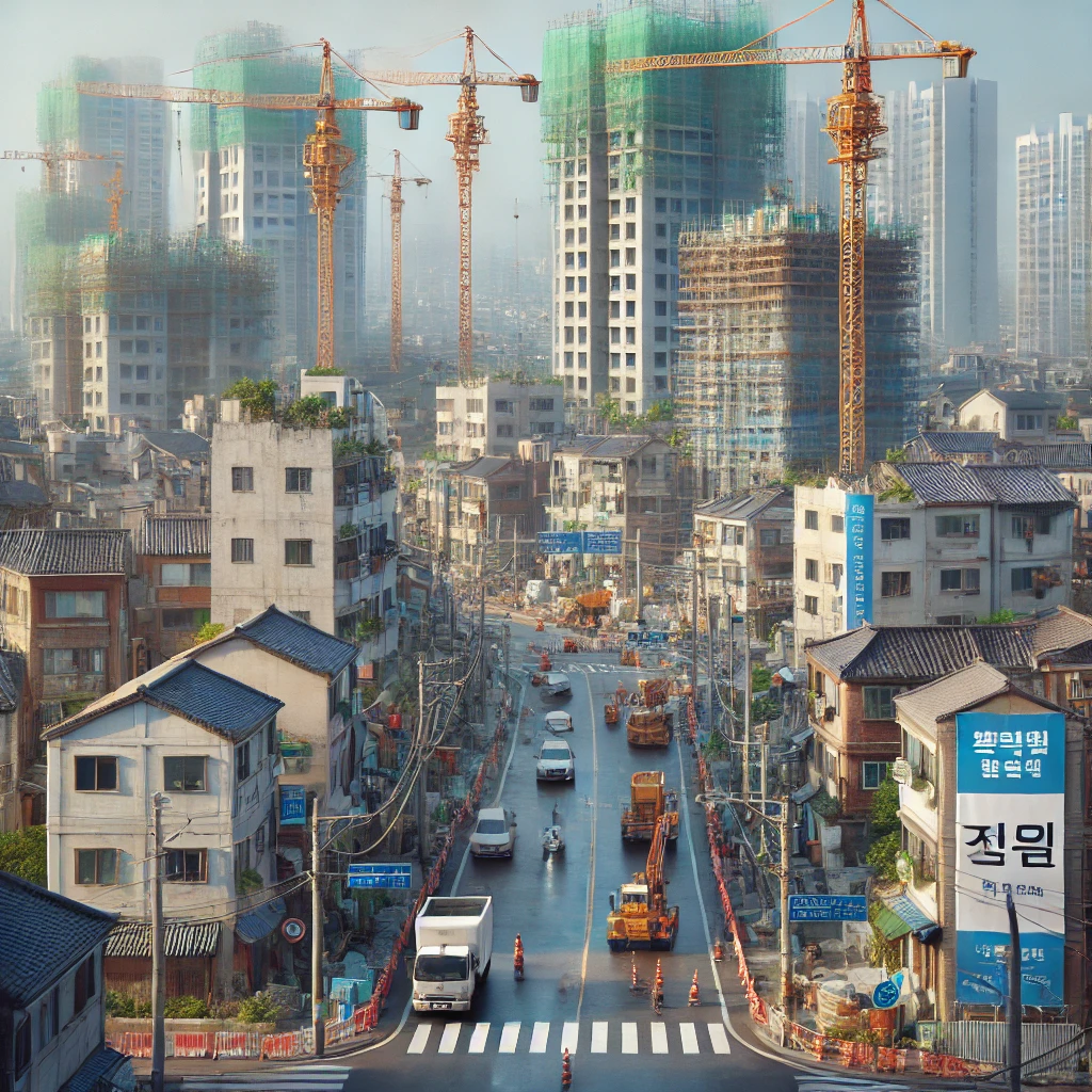 서울은 아직도 개발 중인 또는 예정된 지역들이 많다